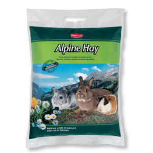 Ալպյան խոտ դեկորատիվ նապաստակների, շինշիլաների և ծովախոզուկների համար (700 գ) Alpine Hay