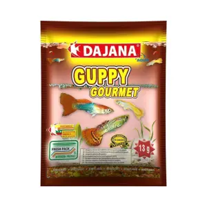 Գուպպիների և այլ փոքր ձկների կեր Dajana 80 մլ