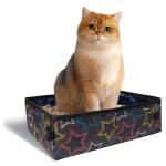 Gamma Foldable Cat Litter Tray “Traveler” – 400 × 300 × 110 mm