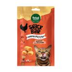 Մինի ռոլլեր կատուների համար՝ հավով և սաղմոնով Triol SNACK BAR