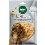 Triol COLLAGEN Dog Treats – Collagen Croissant Bites with Duck Meat – 90 g