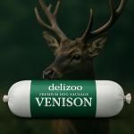 Delizoo Եղնիկի մսով Նրբերշիկ շների համար – 350g