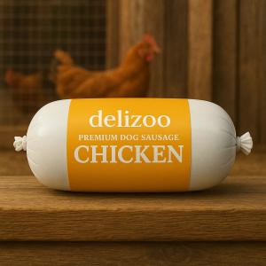 Delizoo Հավի համով Նրբերշիկ շների համար – 650g