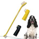 Multi‑head toothbrush set for dogs