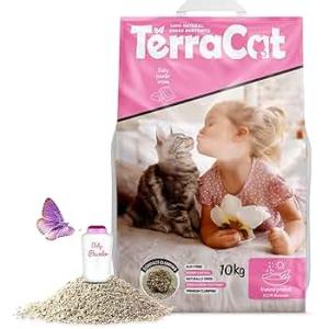 Կատվի Լցանյութ մանկական դիմափոշու բուրմունքով - TerraCat (10կգ)