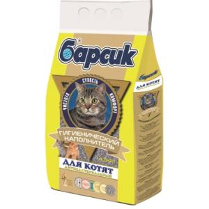 Հիգիենիկ ներծծող լցանյութ կատվիկների համար — Barsik For Kittens, 4.54լ