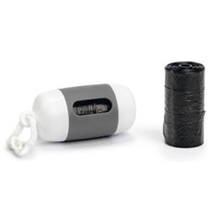 Պլաստիկե պարկիկների պահոց՝ մոխրագույն (2×20 հատ) Beeztees