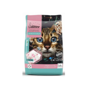 Սիլիկագելային կատվի լցանյութ SILITTER (3,8 լ)