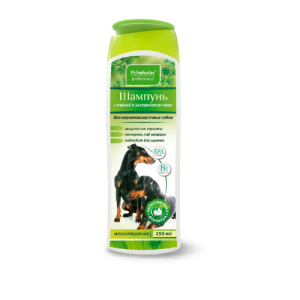 Շամպուն պերգայով և սոճու քաղվածքով կարճամազ շների համար