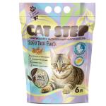 Clumping Plant-Based Cat Litter with Lemon Candy Scent CAT STEP Tofu Tutti Frutti 6 L