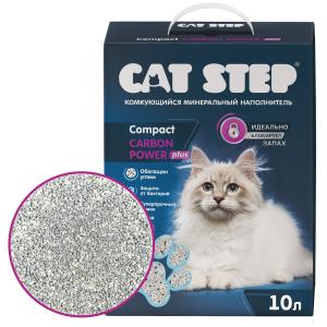 Կատվի Միներալ Լցանյութ Ածխածնով - CAT STEP (10լ)