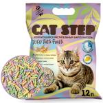 Herbal Multi-colored Cat Litter - CAT STEP (12L)