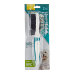 Two‑in‑one grooming tool for dogs & cats