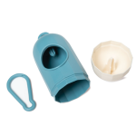 Triol "Modern" Hygiene Bag Container + 20 Bags, 42 x 42 x 104 mm