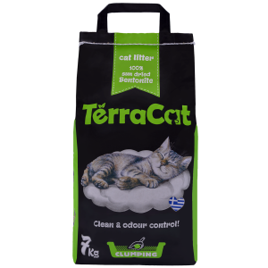 Կատվի բնական լցանյութ (առանց բույրի) – TerraCat 10 կգ
