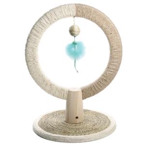 Քերծուճ «Օղակ»՝ սիզալից, 350×350×495 մմ Triol NATURAL