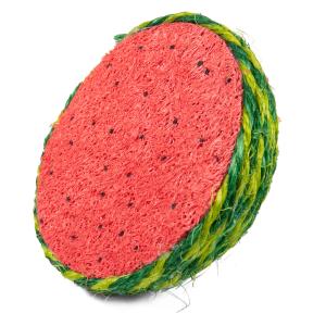 Փոքր կենդանիների խաղալիք՝ «Ձմերուկ» լուֆայից, Ø100 մմ Triol NATURAL