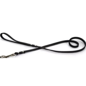 100սմ x 20մմ Կաշվե շան ձգափոկ, Սև, Beeztees «Enjoy»