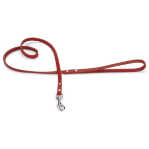 100սմ x 10մմ Կաշվե շան ձգափոկ, Կարմիր, Beeztees «Enjoy»