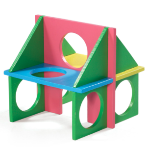 Փոքր կենդանիների խաղալիք «Ֆիթնես», ծալովի, 125*125*125 մմ Triol LITTLE TOWN