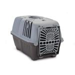 Կենդանու տեղափոխման վանդակ - Մոխրագույն 48 x 31 x 33 cm