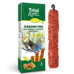 Triol Standard лакомство для мелких и средних попугаев с мёдом (3 шт), 80 г