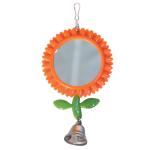 Թռչնի խաղալիք «Արևածաղիկ»՝ հայելի և զանգակով, 80×175 մմ Triol