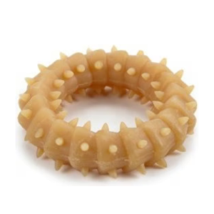 Բնափայտե Ռետինե Մատանի շների և ձագերի համար, 8×8×2սմ Beeztees