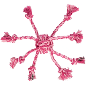 Շան խաղալիք՝ պարանով, 7սմ / 44սմ Trixie Braided Ball