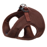 Triol Soft Vest Harness with Nylon Leash (Brown, XS)