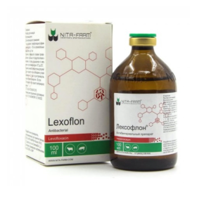 Lexoflon 15% — Broad-spectrum Antibacterial Solution for Injection, 100ml