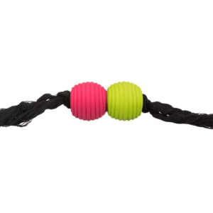 Պարանով խաղալիք լատեքսե գնդակներով շների համար 32 սմ – Trixie