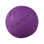 Paw-Shaped Dog Ball – Natural Rubber with Sound