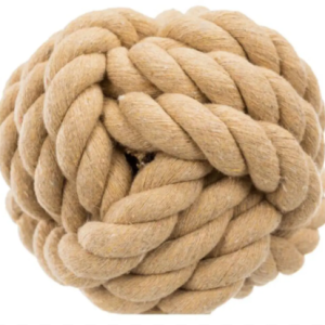 Պարանից գնդակ շների համար – պոլիեսթեր և բամբակ (18 սմ)