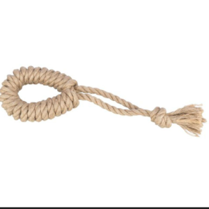 Պարանե խաղալիք շների համար բռնակով