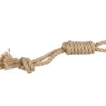 Rope Dog Toy with Cone Ball and Handle 35 cm