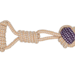 Плетёная канатная игрушка с ручкой – TRIXIE