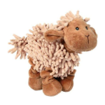 Փափուկ գառնուկ խաղալիք թելիկներով և ձայնով – 21 սմ