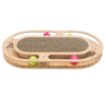 Կատուների ճանկելու տախտակ 2-ը 1-ում