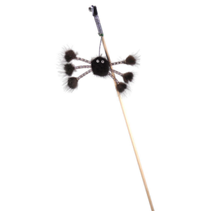 Cat Teaser Toy with Spider on String