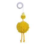 Plush Chicken Cat Toy with Bell