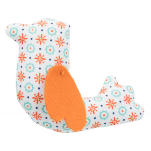 Կատուների խաղալիք՝ կտորե թռչուն