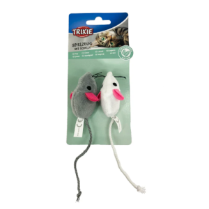 Կատուների խաղալիք փափուկ մուկ զանգակով