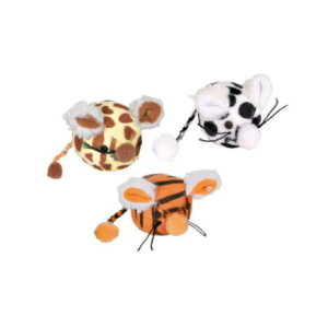 Игрушка для кошек — мягкие плюшевые мышки