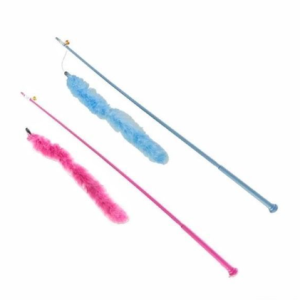 Կատուների խաղալիք-կարթ՝ փետուրով XXL