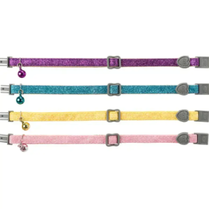 Նեյլոնե վզկապ կատուների համար՝ զանգակով