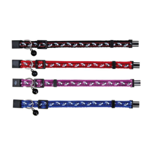 Նեյլոնե վզկապ կատուների համար՝ զանգակով