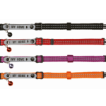 Նեյլոնե վզնոց կատուների համար՝ զանգակով