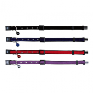 Velvet Cat Collar with Bell