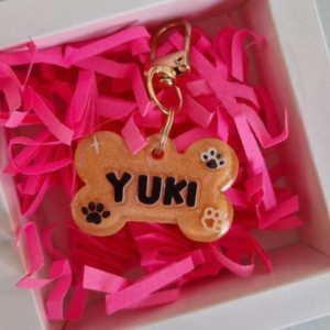 Personalized Pet ID Tag Keychain